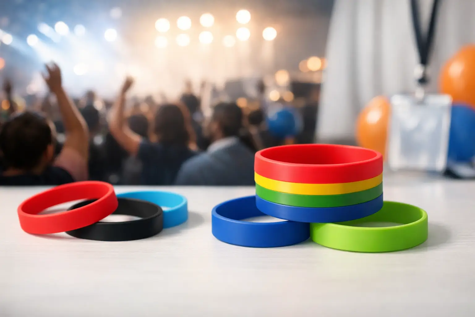 Custom silicone wristbands