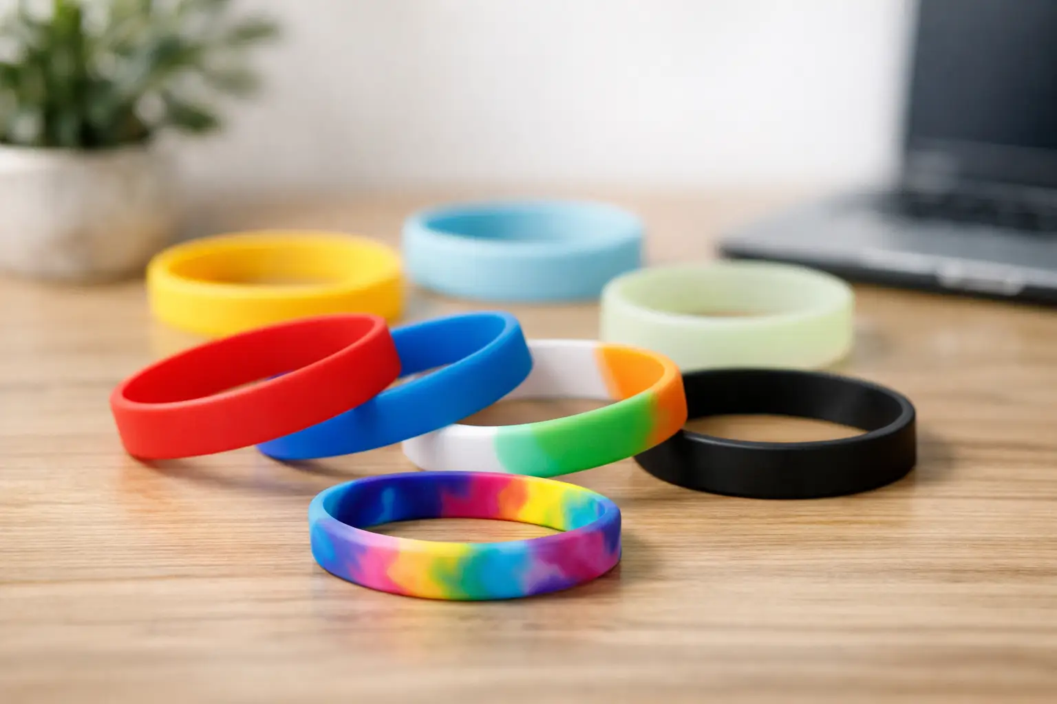 Custom silicone wristbands