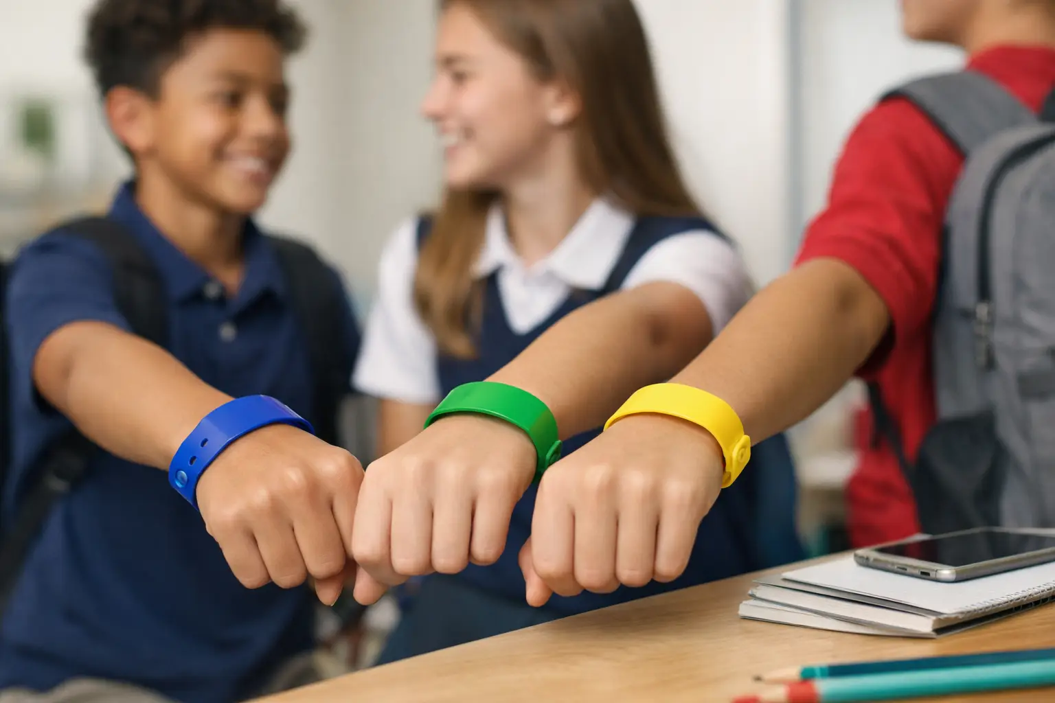 Custom silicone wristbands